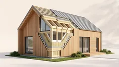 Dom wybudowany w 3 tygodnie: szybciej niż konstrukcja szkieletowa, cieplejszy niż drewniany, lepsze ściany