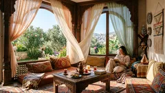 Tureckie kobiety tworzą przytulność: detale czynią dom ciepłym i nastrojowym